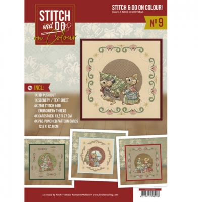 Stitch and Do on Colour 009 - Yvonne Creations - Have a Mice Christmas